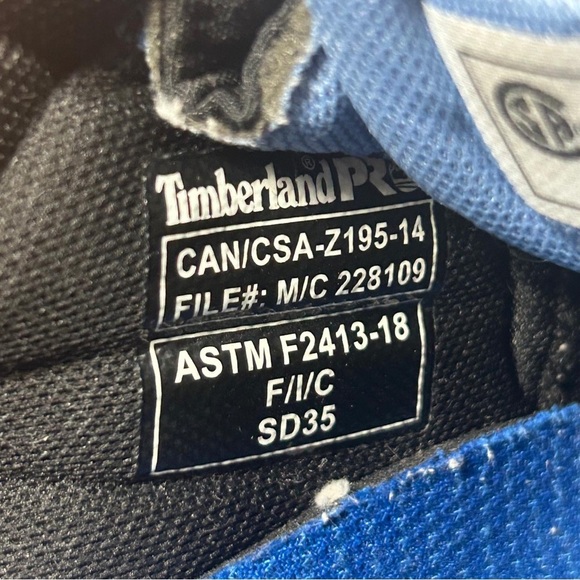 Timberland Pro Safety Steel Toe Shoes Size 9M - Picture 11 of 14